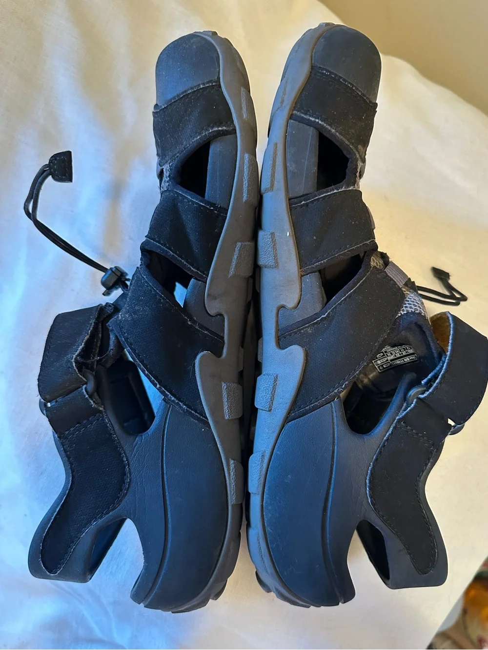 Teva Flintwood Men's Sport Sandals Black Closed Toe Gorpcore Fisherman Hiking 12